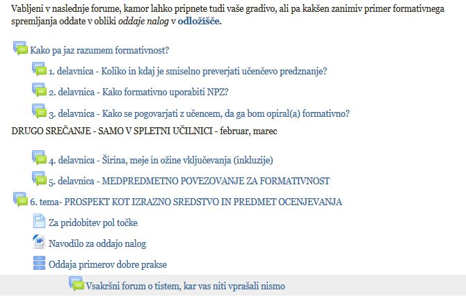 Izsek učilnice
